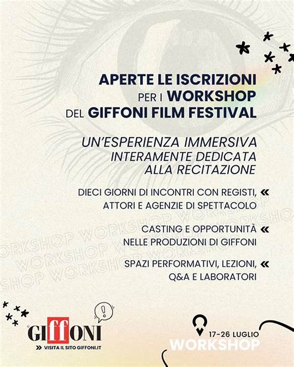 Giffoni Film Festival 2020 Iscrizioni