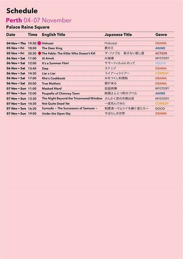 Japanese Film Festival Perth