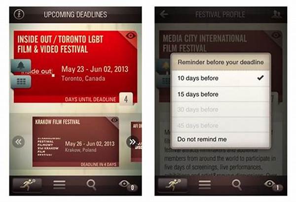 Major Film Festival Deadlines