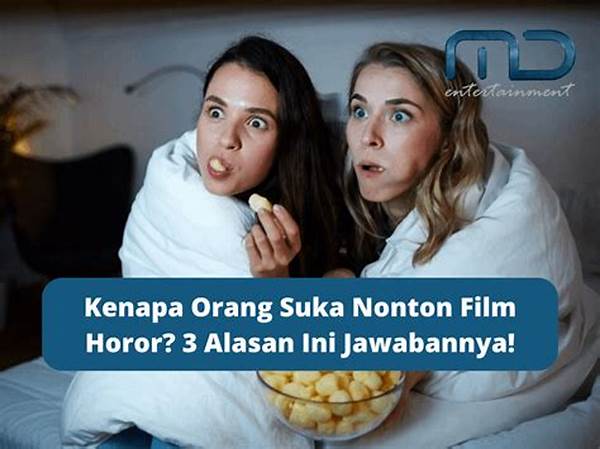 Kepribadian Orang Yang Suka Nonton Film Horor